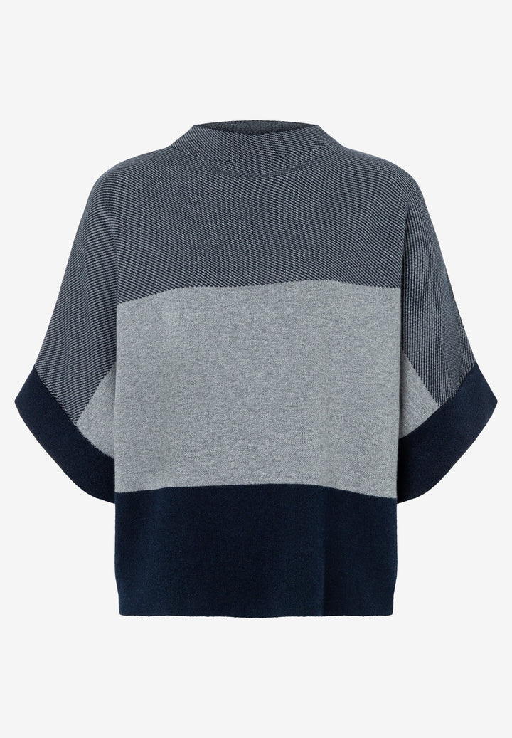 Dollman Pullover, knitted blockstripe cardigan 2375 Bild 1