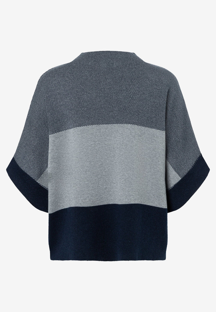 Dollman Pullover, knitted blockstripe cardigan 2375 Bild 2