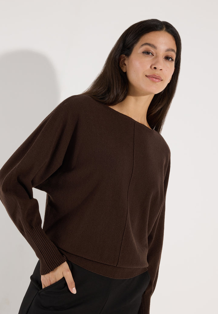 Dollman Pullover Longsleeve, espresso brown 0279 Bild 3