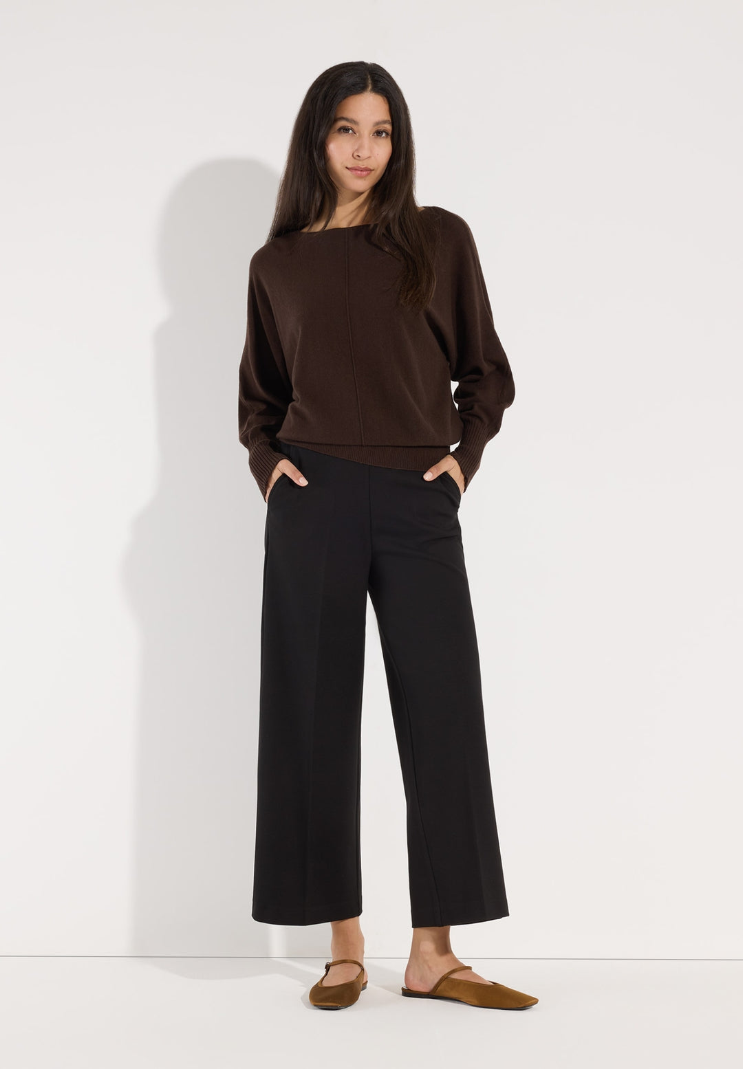 Dollman Pullover Longsleeve, espresso brown 0279 Bild 4