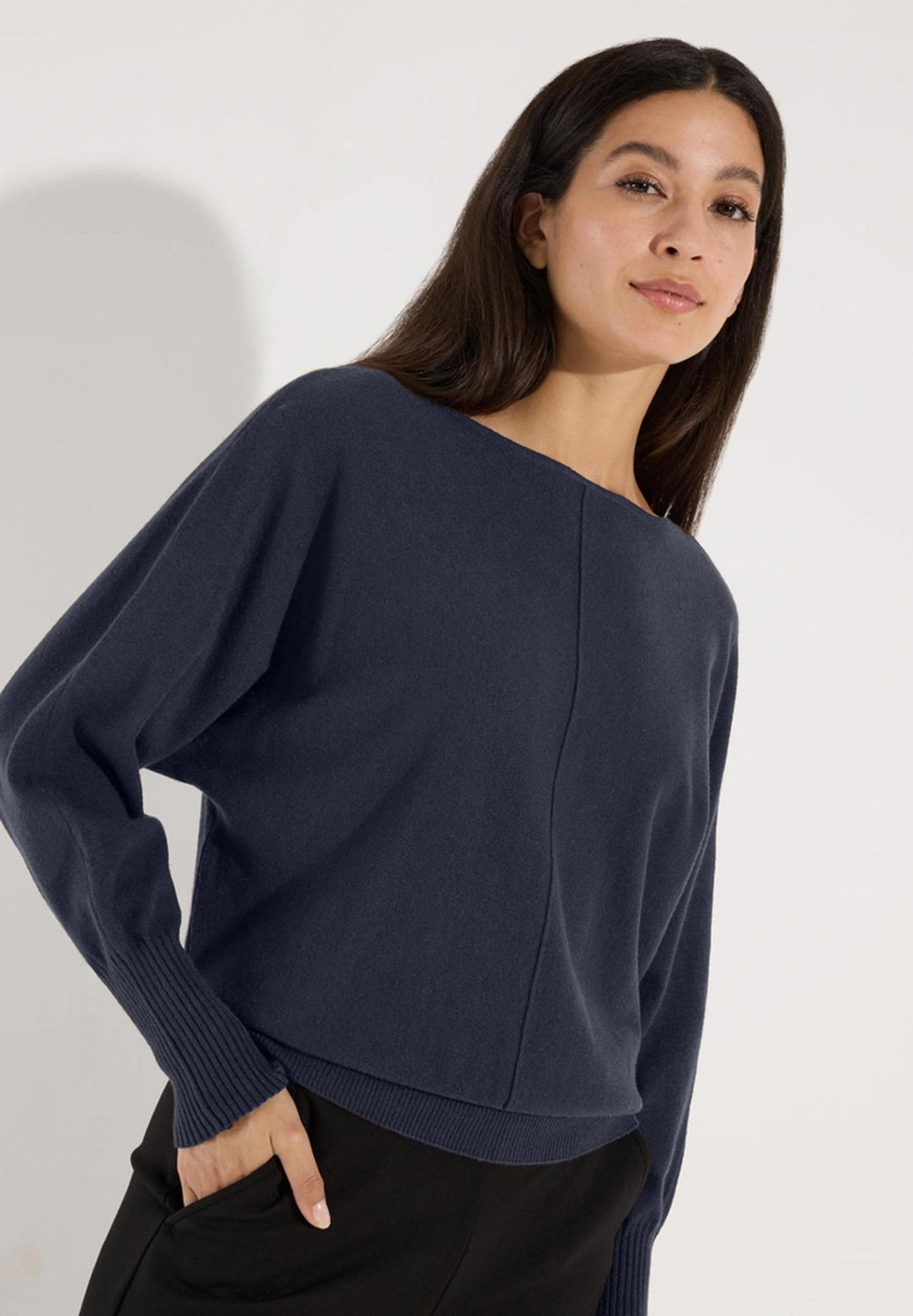 Dollman Pullover Longsleeve, marine 0375 Bild 3