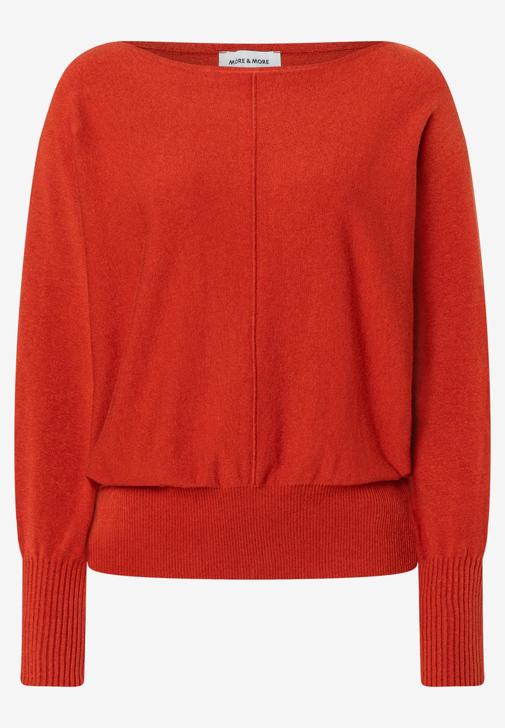 Dollman Pullover Longsleeve, samba orange 0463 Bild 1