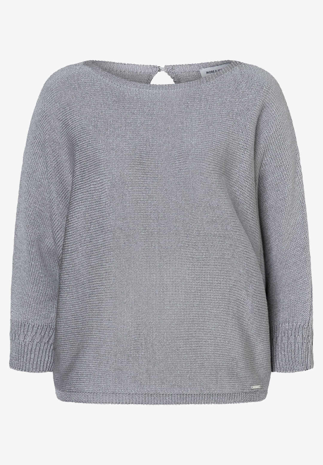 Dolman Pullover, 3/4 Sleeve, new silver grey 0713 Bild 1