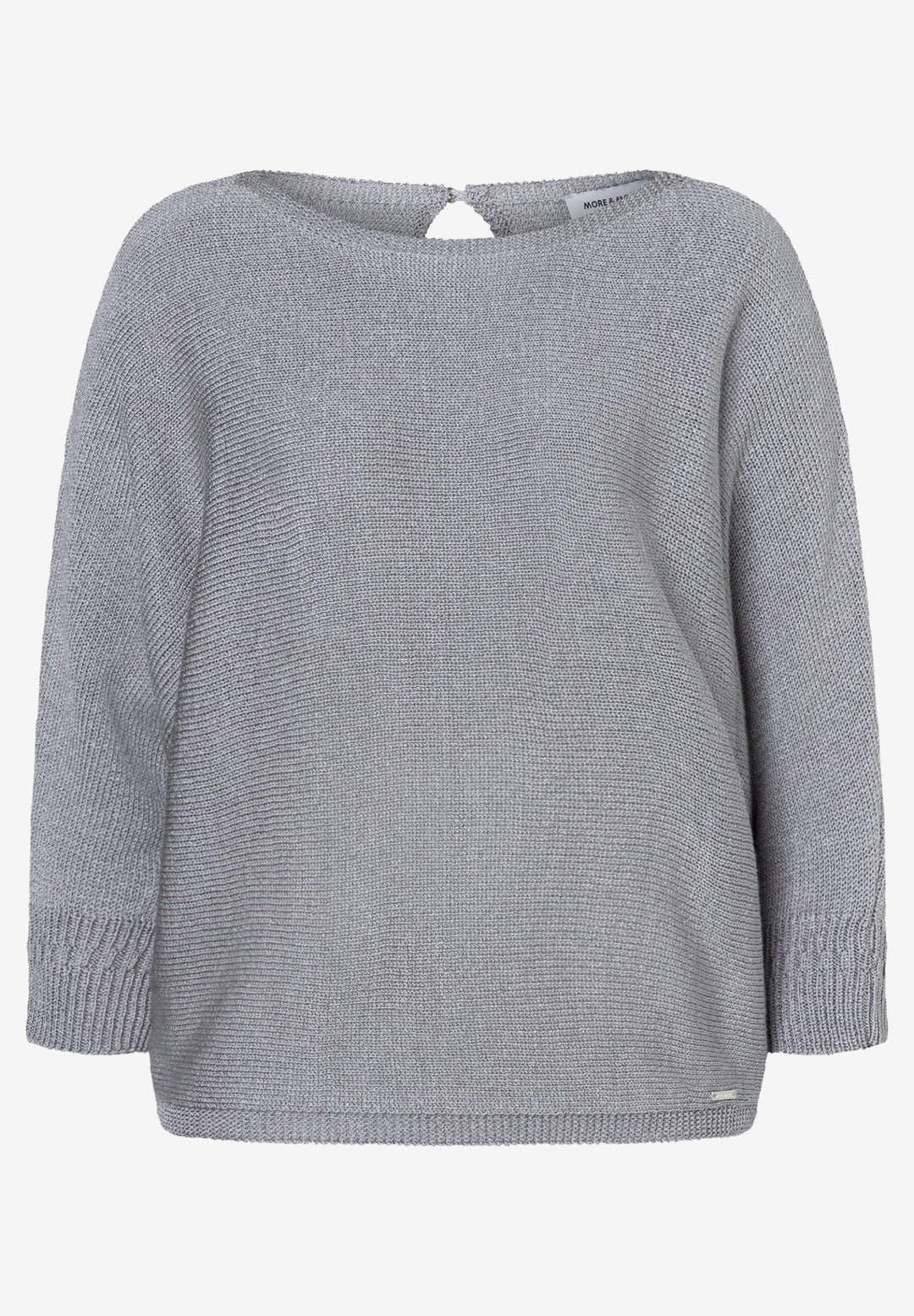 Dolman Pullover, 3/4 Sleeve, new silver grey 0713 Bild 5