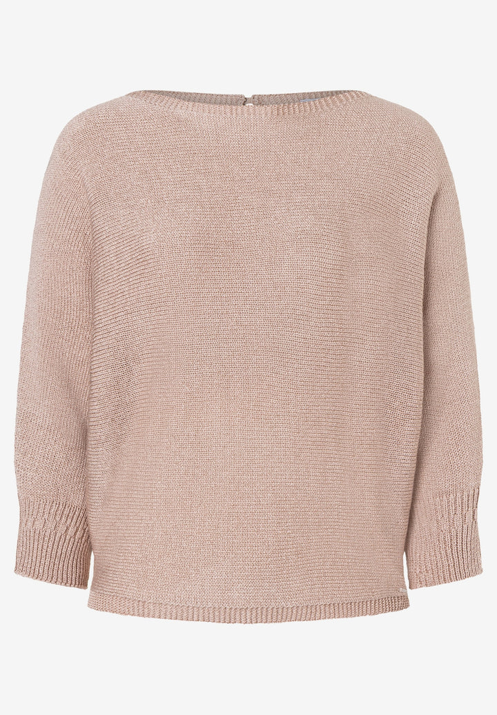 Dolman Pullover, 3/4 Sleeve, powder beige 0214 Bild 1