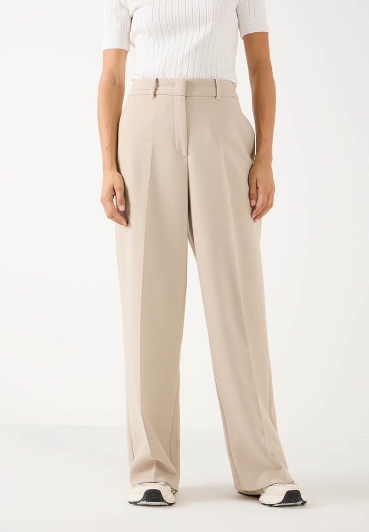 Double Wide Leg Pants, pale stone 0064 Bild 3