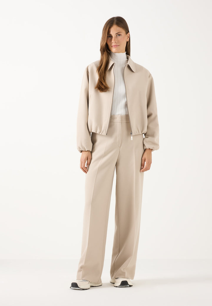 Double Wide Leg Pants, pale stone 0064 Bild 4