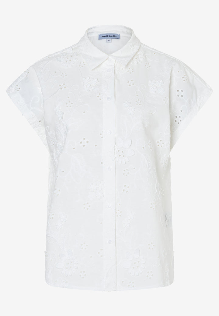 Embellished Blouse, off white 0041 Bild 1