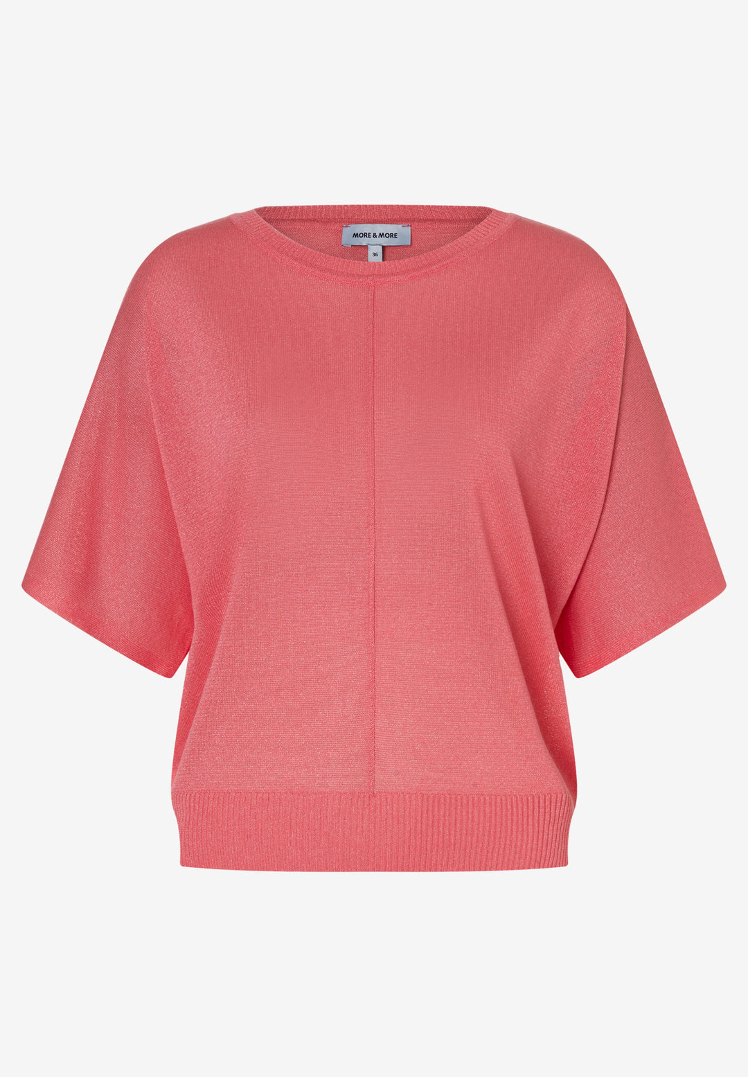Fine Knit Pullover transparent, faded rose 0865 Bild 1