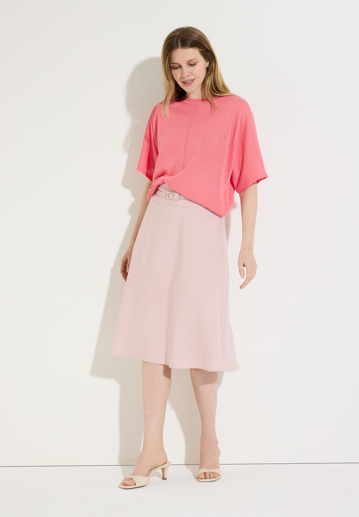 Fine Knit Pullover transparent, faded rose 0865 Bild 4