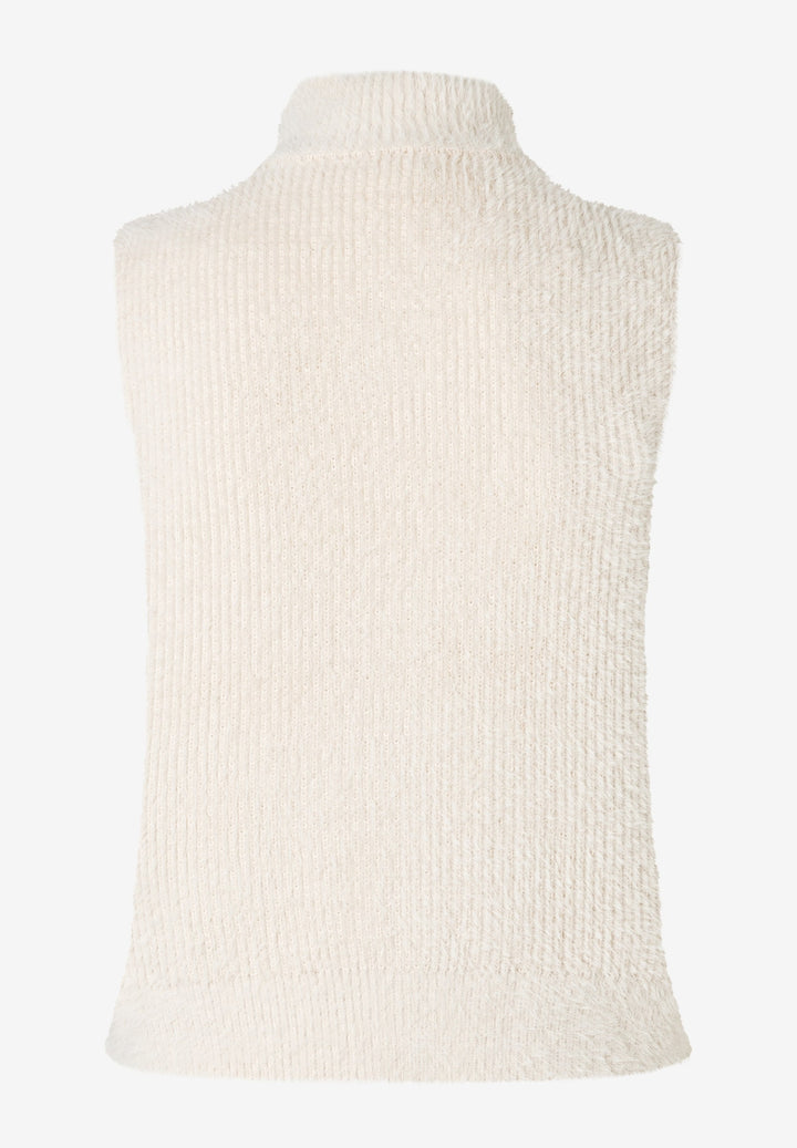 Fuzzy Knit Vest, powder cream 0031 Bild 2