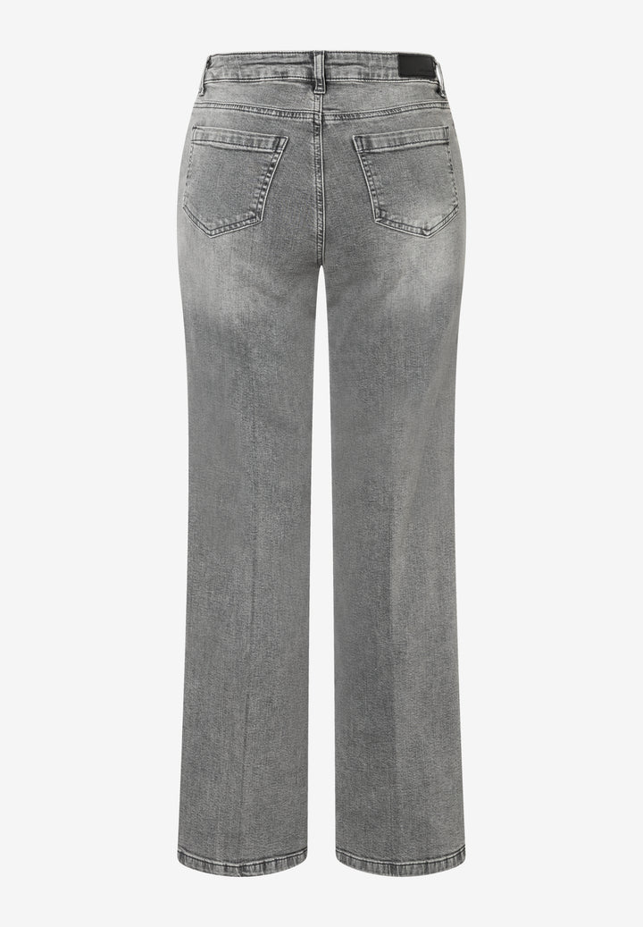 Grey Denim Marlene Pants, mid grey denim 0965 Bild 2