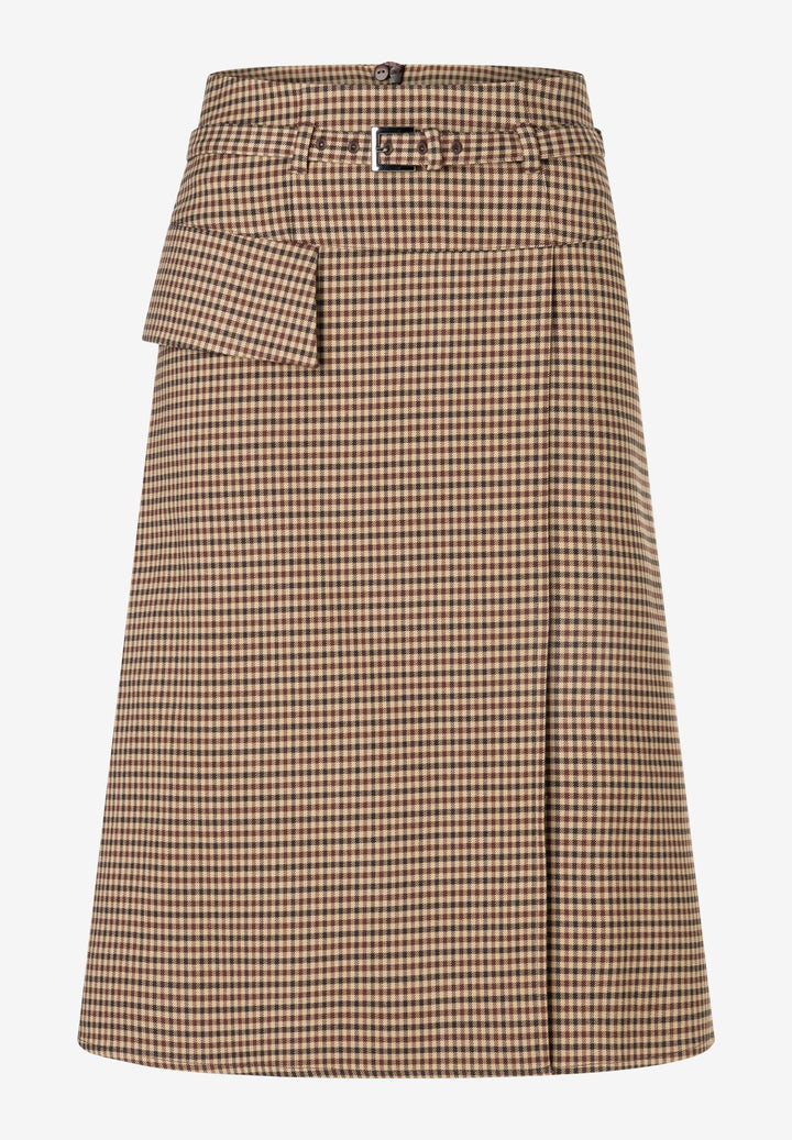 Higgins Check Skirt, higgins check 3279 Bild 1