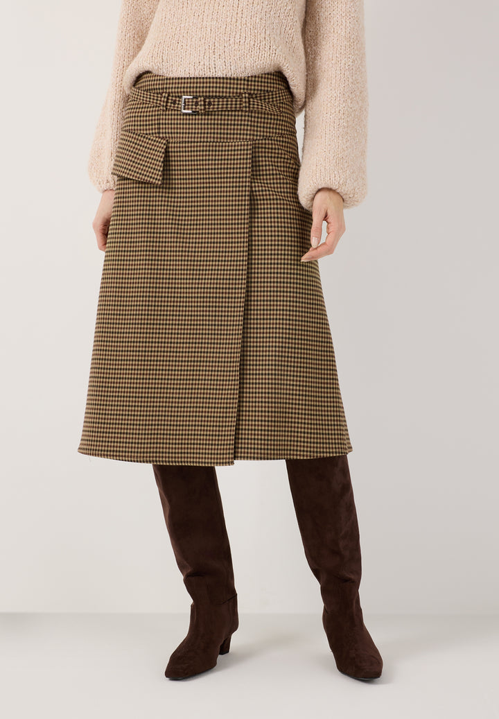 Higgins Check Skirt, higgins check 3279 Bild 3