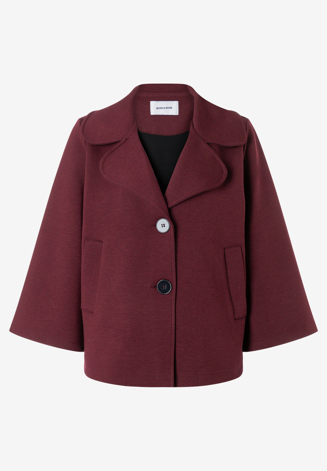 Jersey Jacket 3/4 Sleeves, pomegranate red 0561 Bild 1