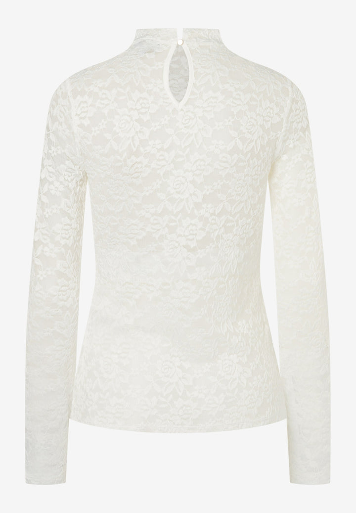 Lace Allover Shirt, off white 0041 Bild 2
