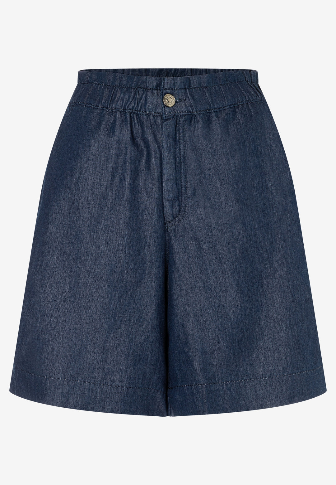 Lyocell Denim Shorts, dark blue denim 0963 Bild 1