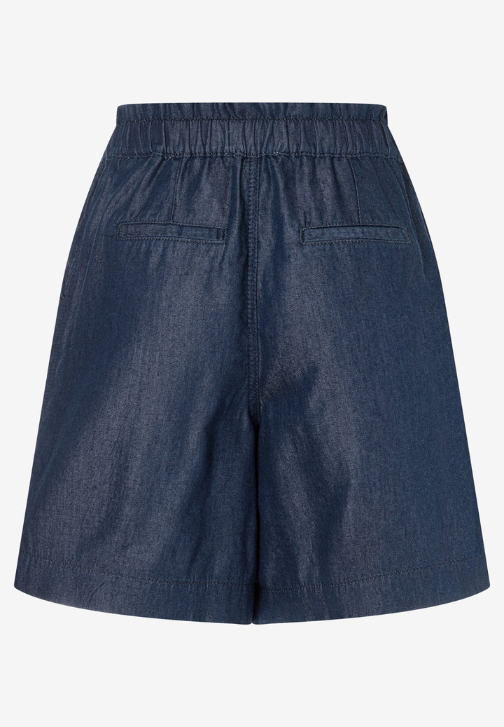 Lyocell Denim Shorts, dark blue denim 0963 Bild 2