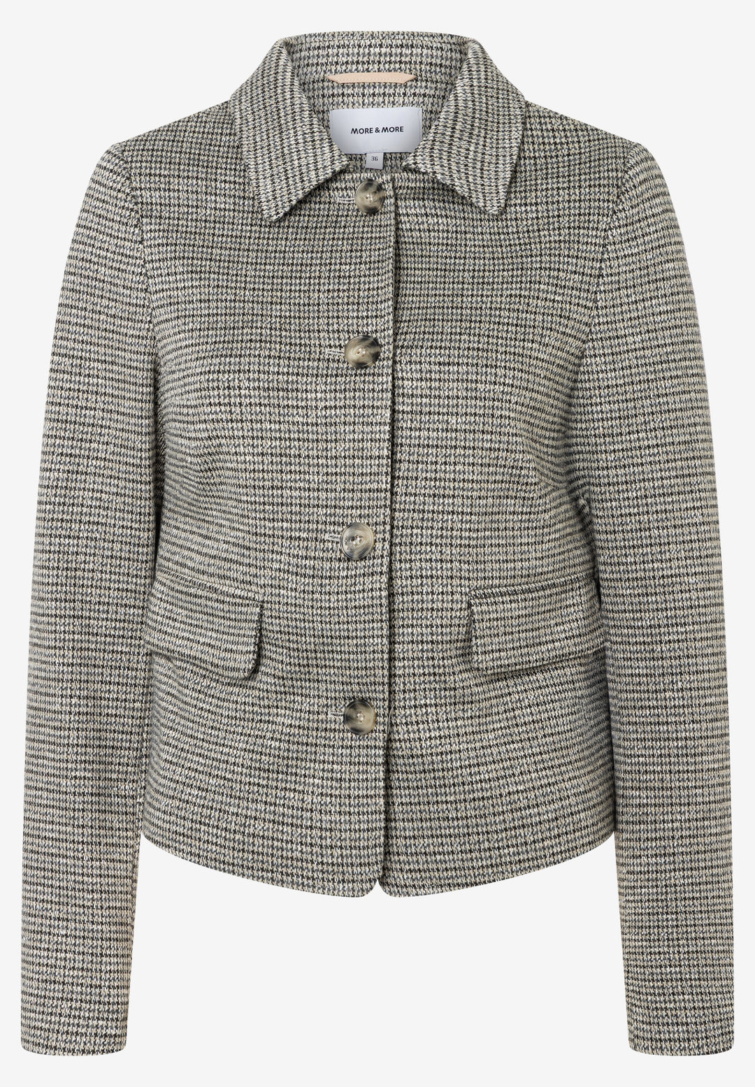 Mini Check Jersey Jacket, mini check jersey 4064 Bild 1