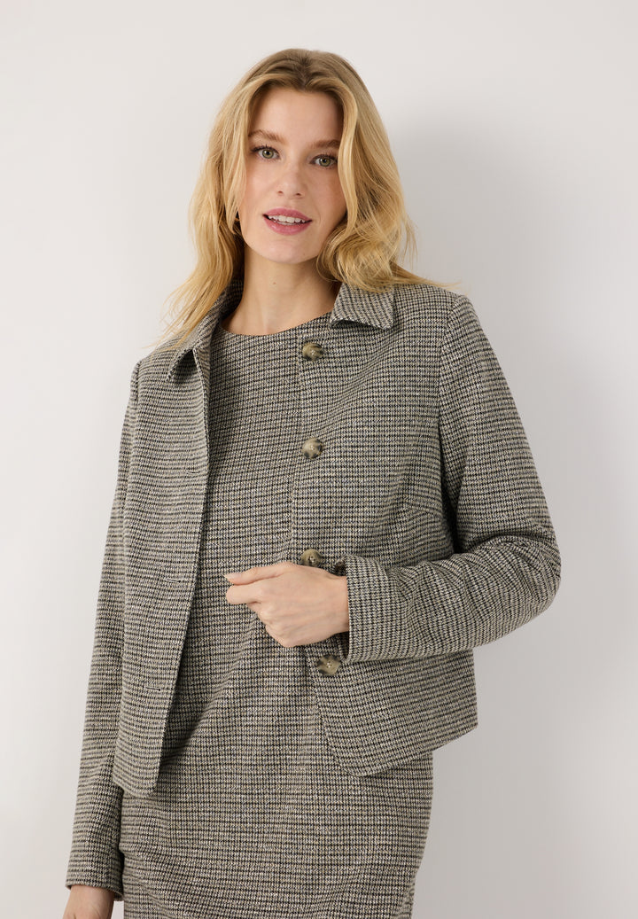 Mini Check Jersey Jacket, mini check jersey 4064 Bild 3