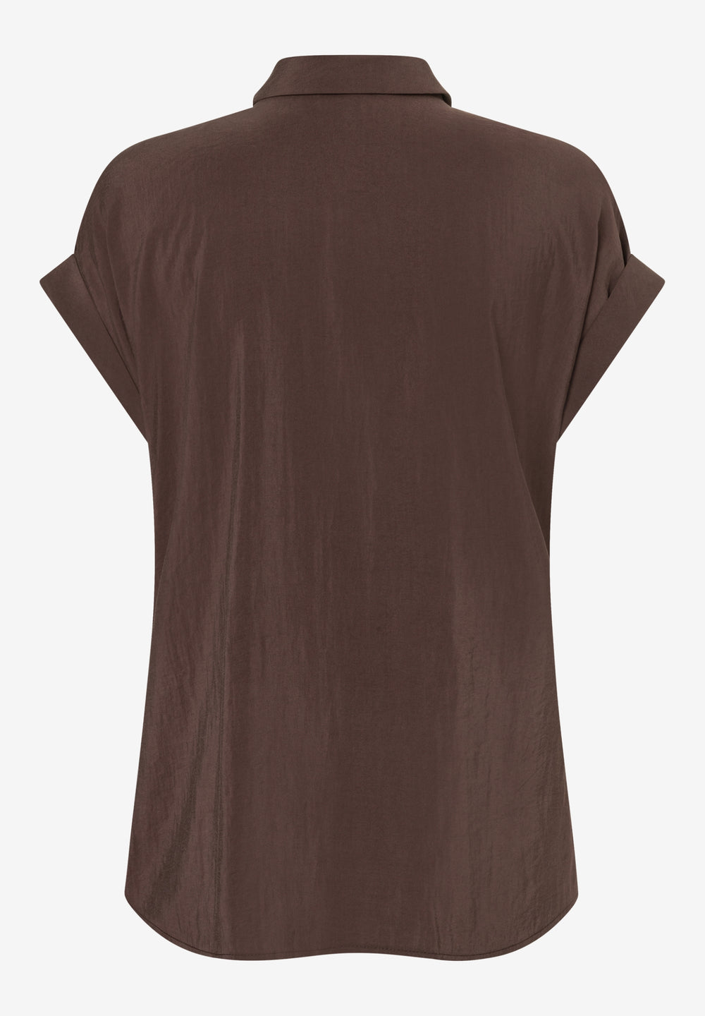 Modal Blend Blouse with Knot Detai, cool chocolate 0286 Bild 2
