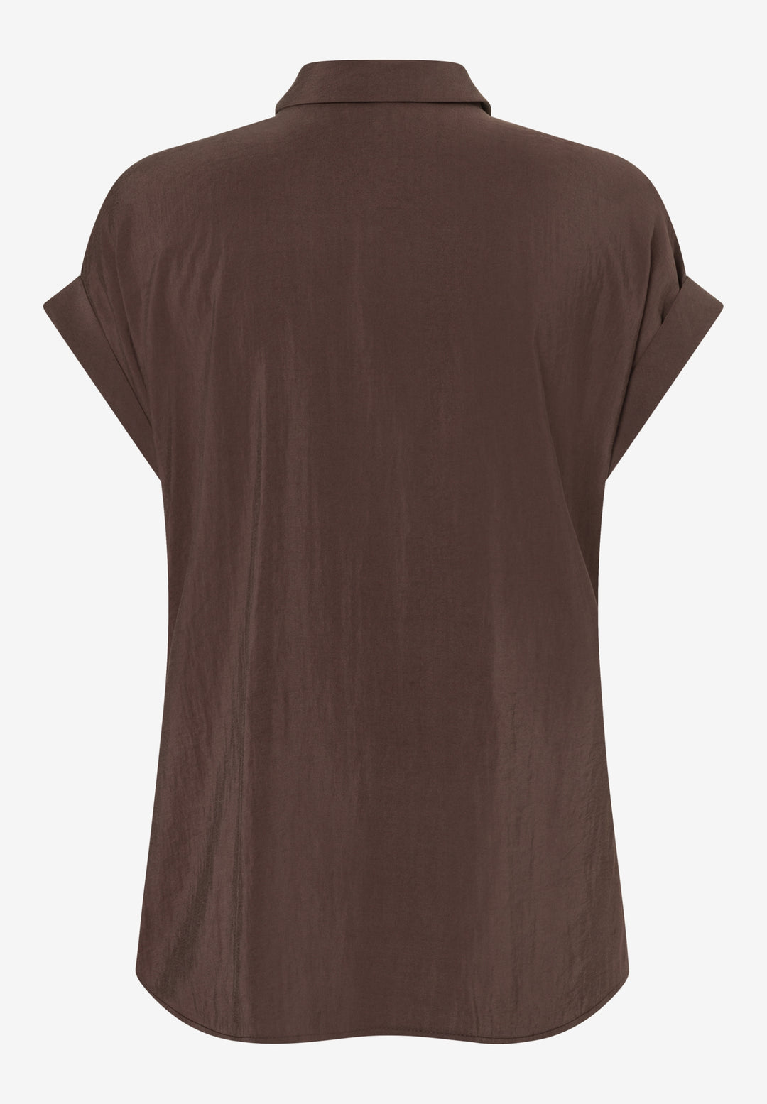 Modal Blend Blouse with Knot Detai, cool chocolate 0286 Bild 2