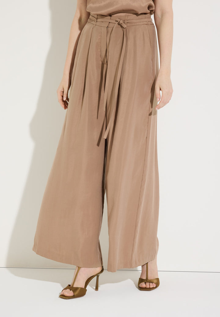 Modal-PES Palazzo Pants, ginger brown 0280 Bild 1