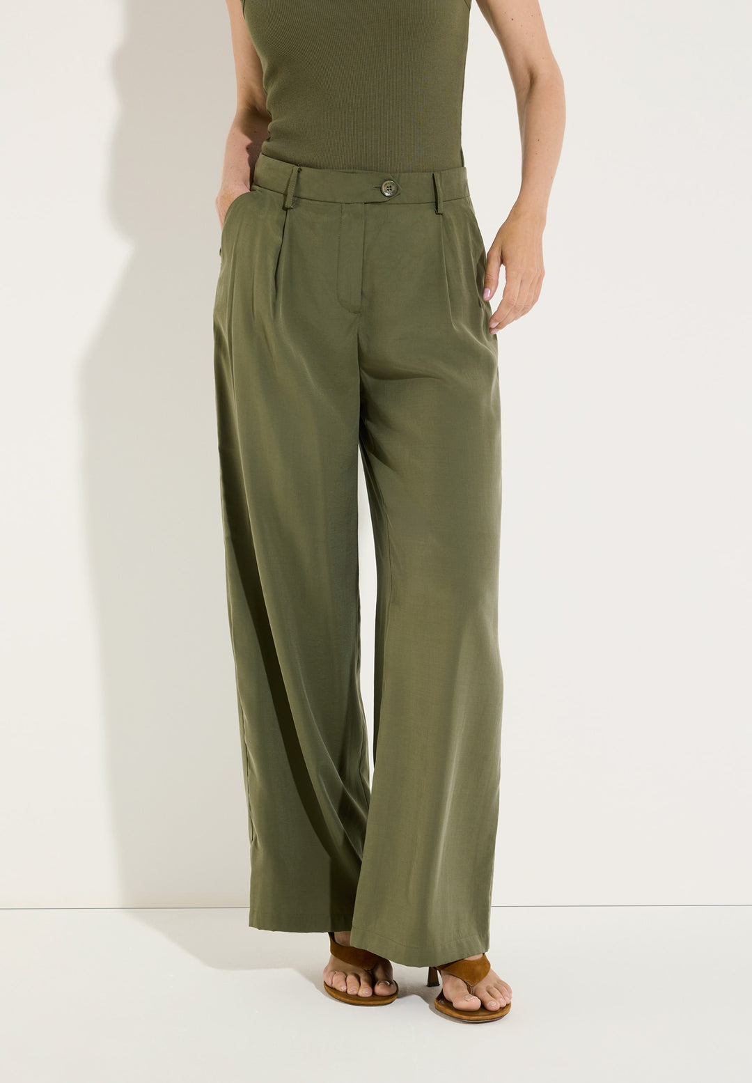Modal-PES Pants, jungle green 0682 Bild 3