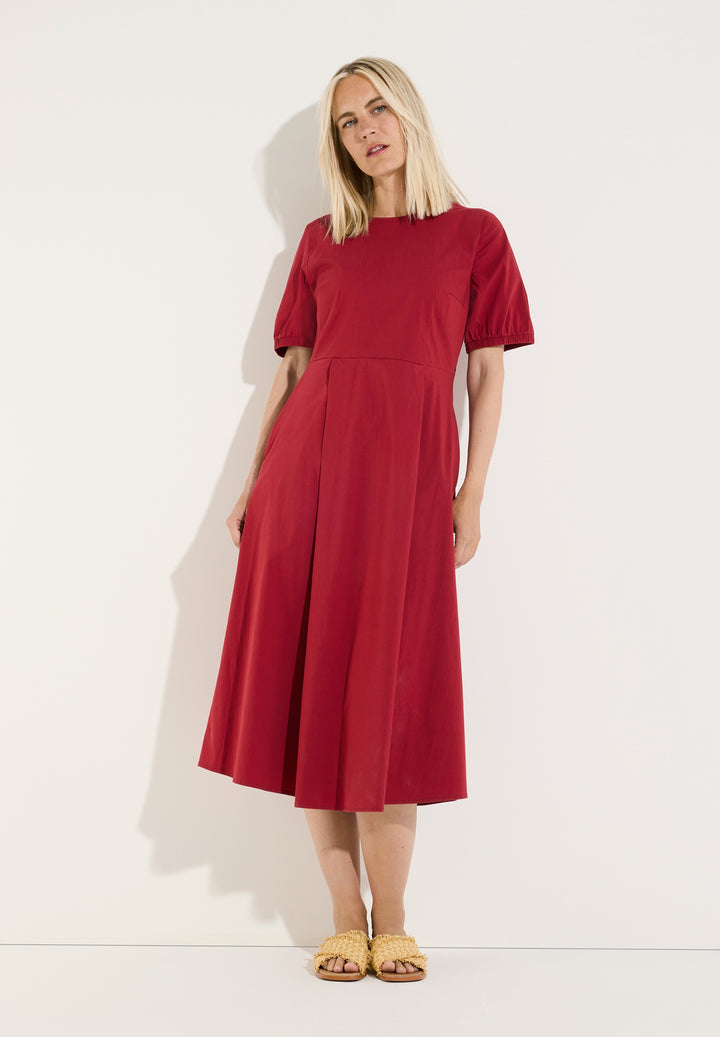 Poplin Dress, red pepper 0549 Bild 3