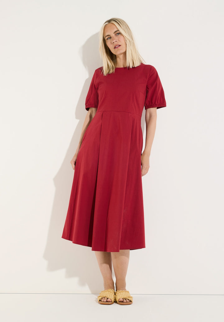 Poplin Dress, red pepper 0549 Bild 3