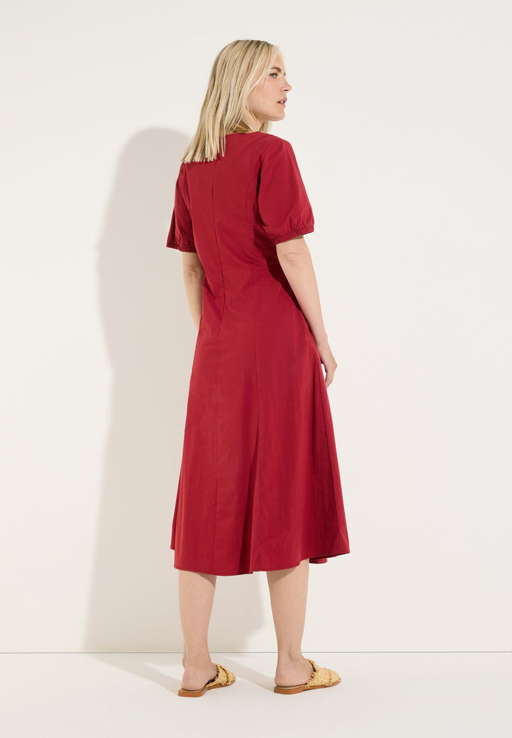Poplin Dress, red pepper 0549 Bild 4