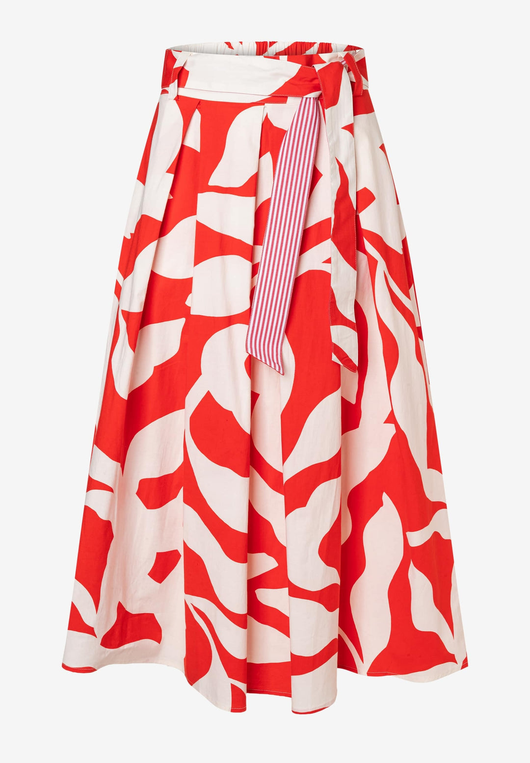 Poplin Print Skirt, modern graphical print 2539 Bild 1