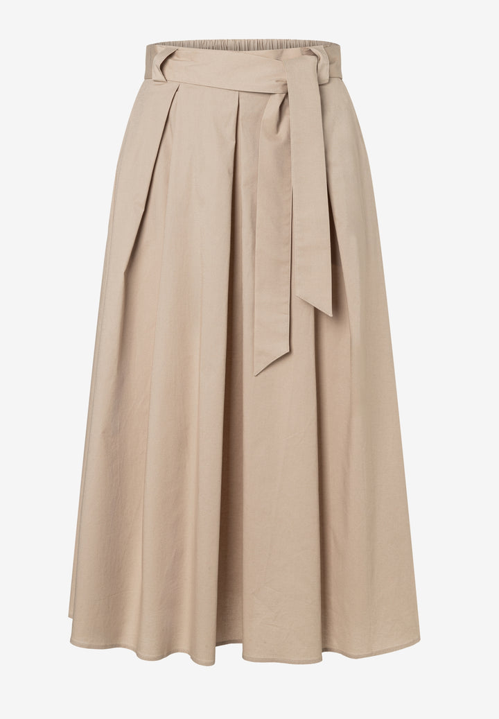 Poplin Skirt, powder beige 0214 Bild 1