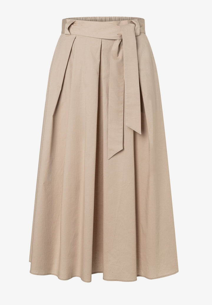 Poplin Skirt, powder beige 0214 Bild 1