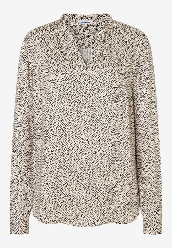 Printed Blouse, mini leaf print 2031 Bild 1