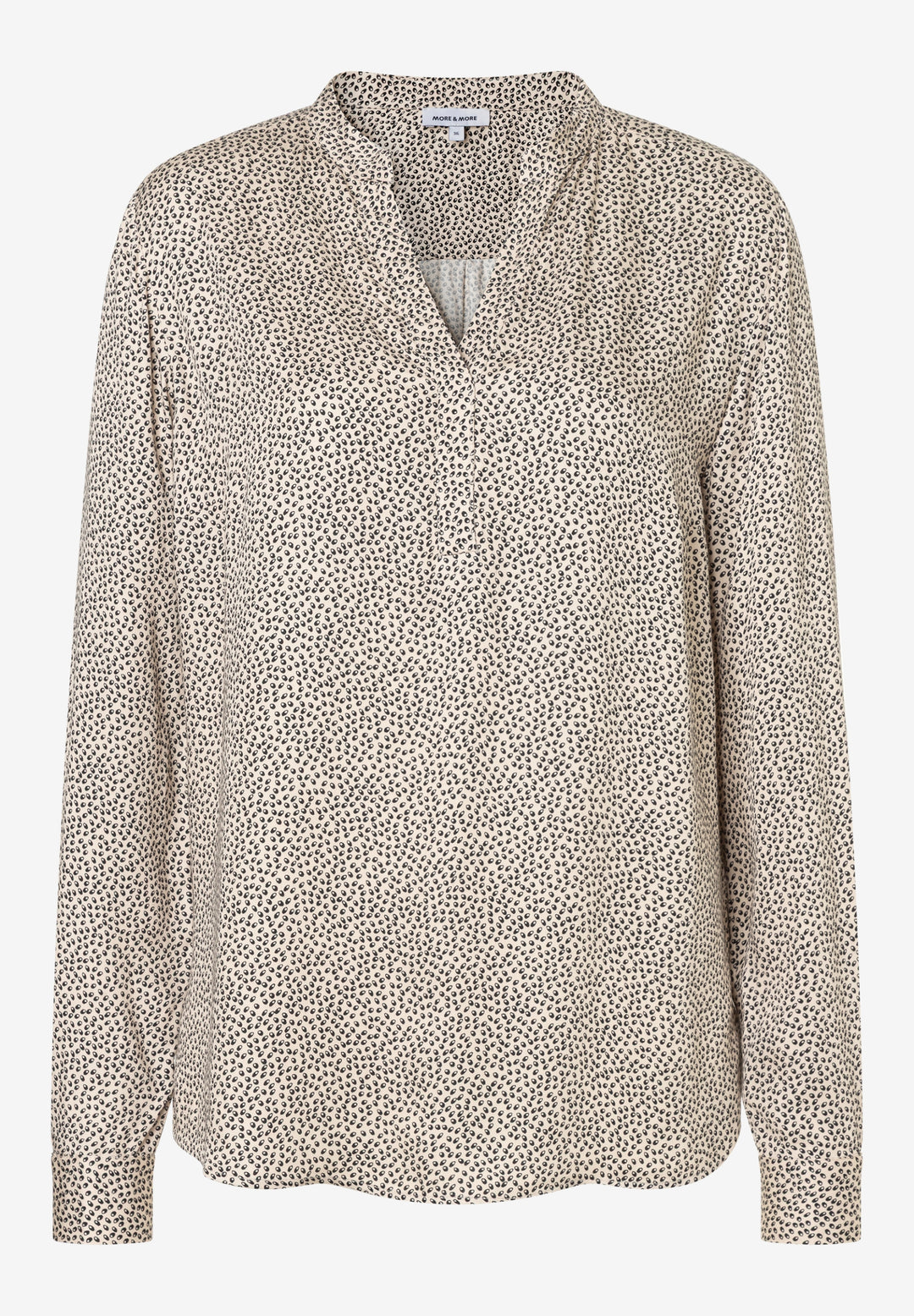 Printed Blouse, mini leaf print 2031 Bild 1