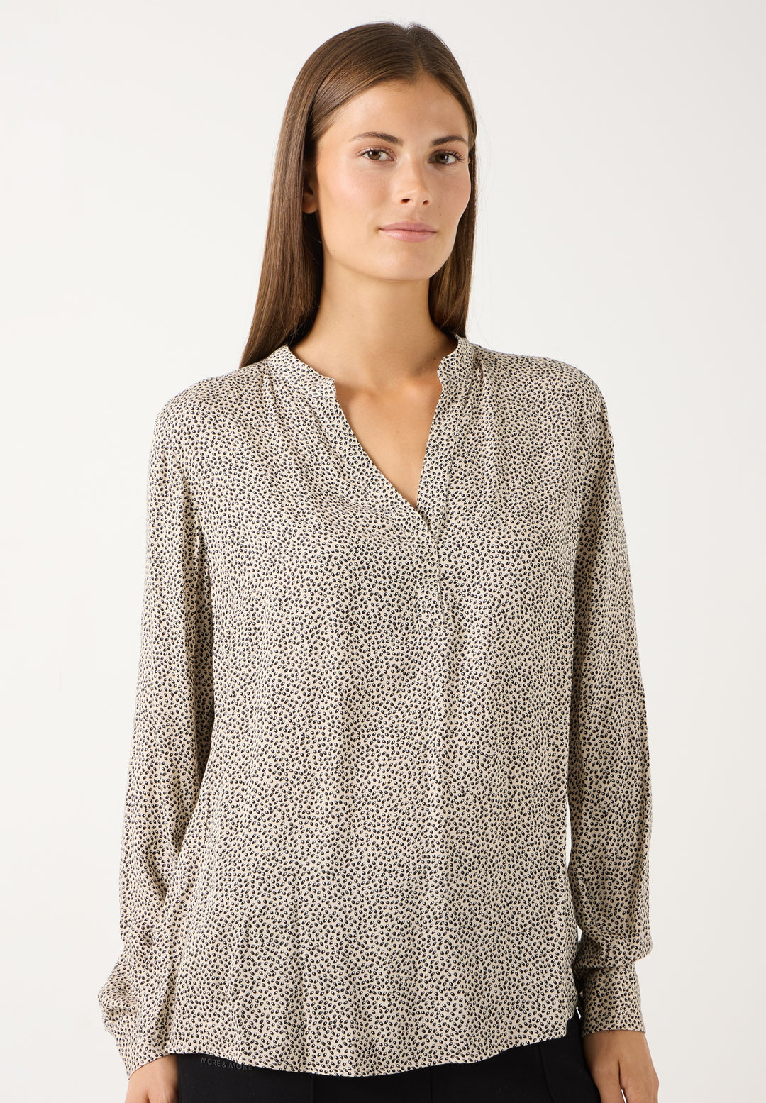 Printed Blouse, mini leaf print 2031 Bild 3