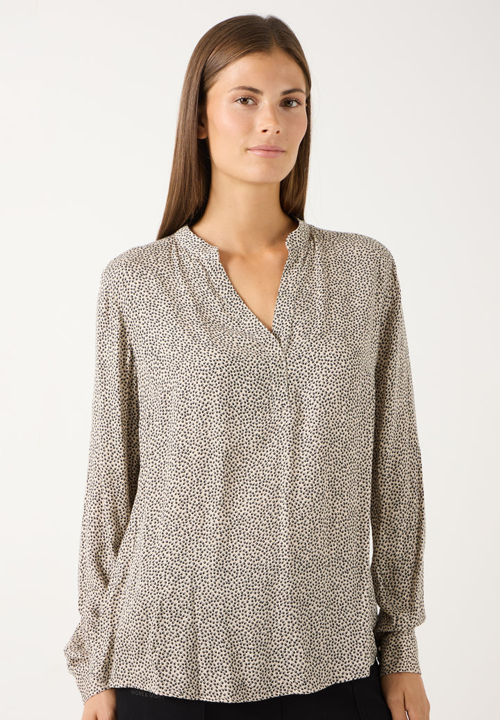 Printed Blouse, mini leaf print 2031 Bild 3