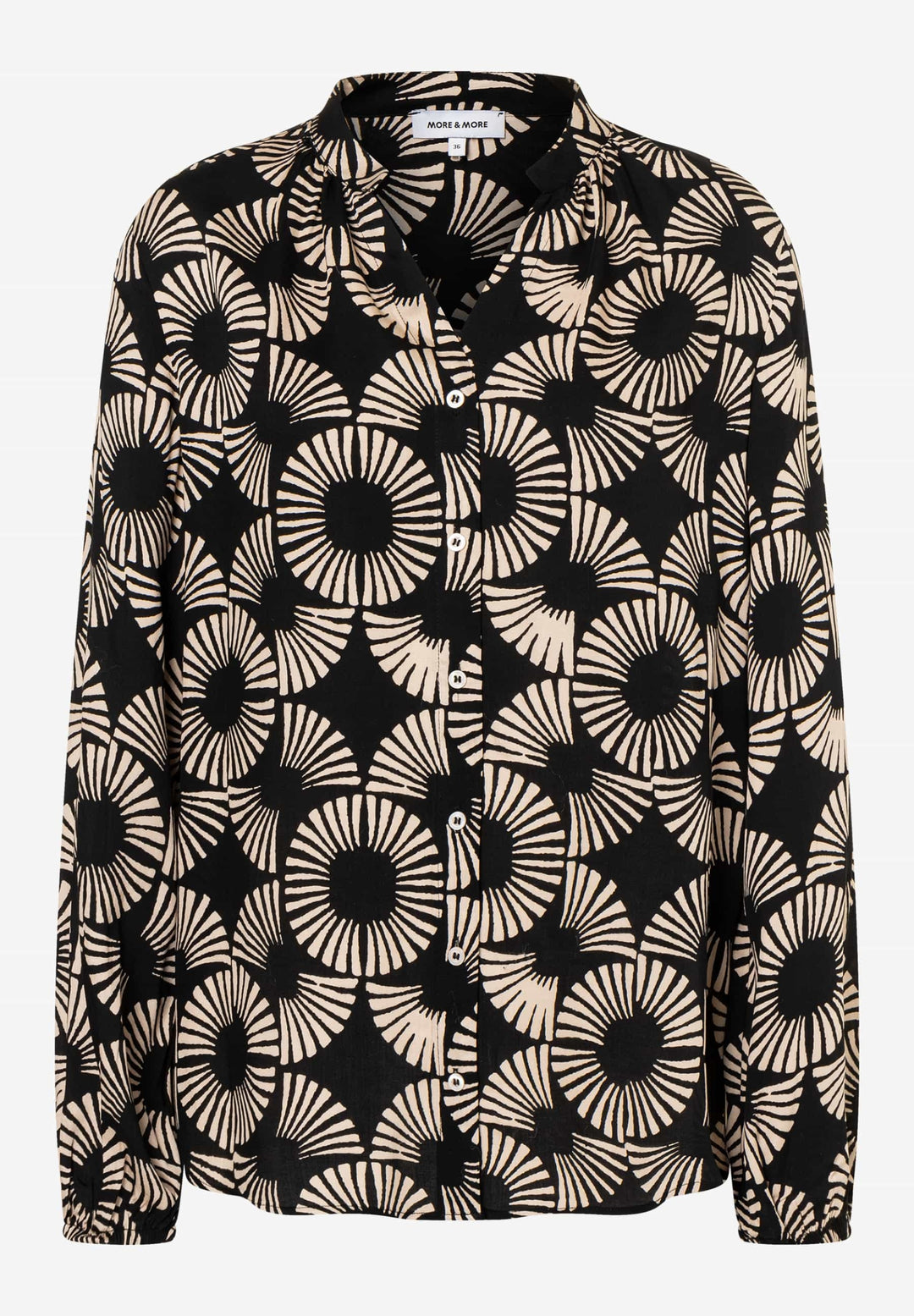 Printed Blouse, small modern twotone print 2790 Bild 1