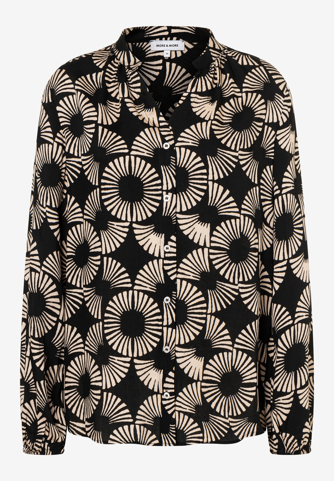 Printed Blouse, small modern twotone print 2790 Bild 4