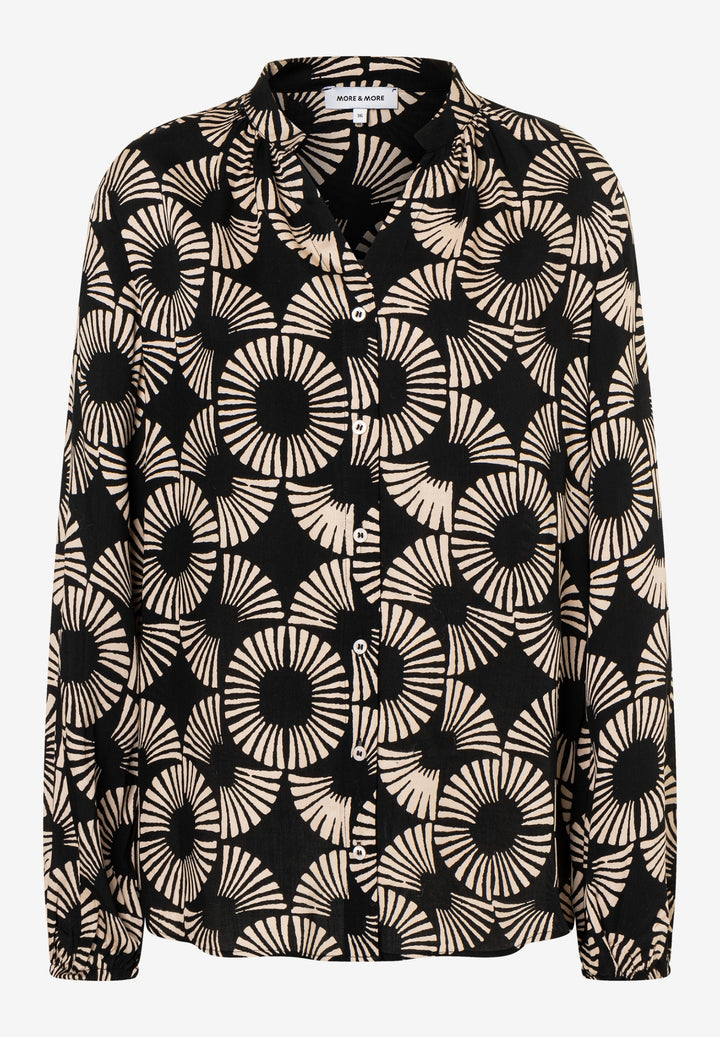 Printed Blouse, small modern twotone print 2790 Bild 4