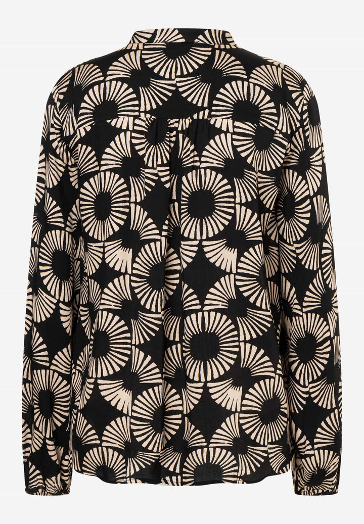 Printed Blouse, small modern twotone print 2790 Bild 5