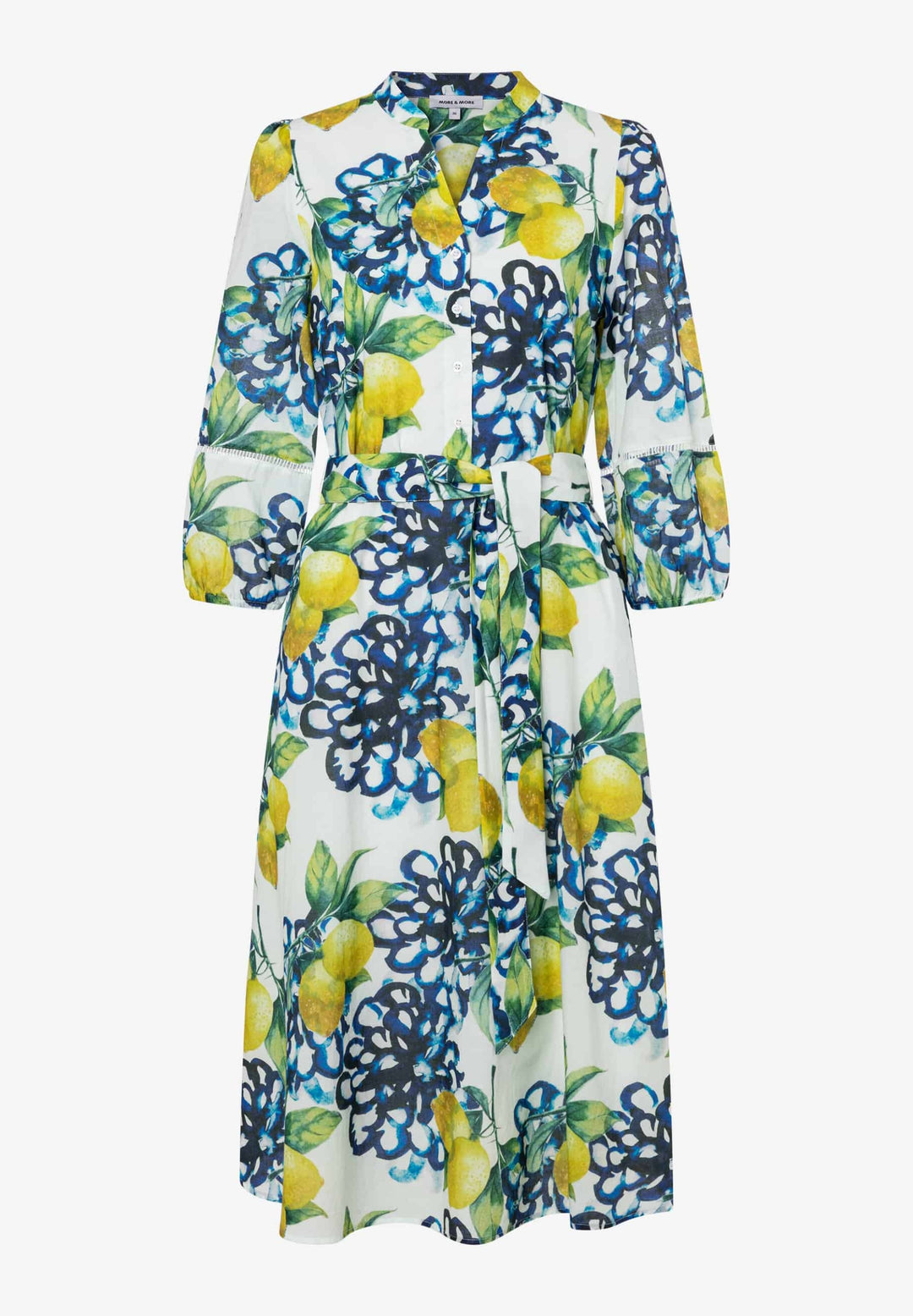 Printed CO-Voile Dress, lemon print 5041 Bild 1