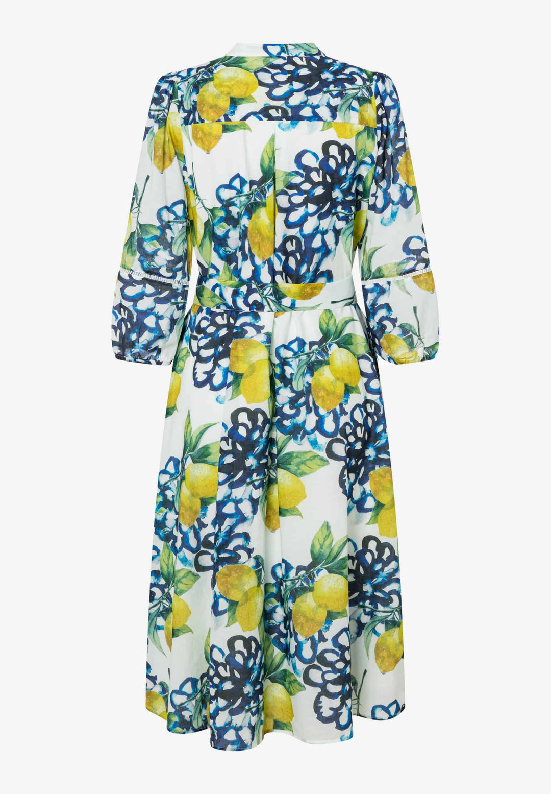 Printed CO-Voile Dress, lemon print 5041 Bild 2