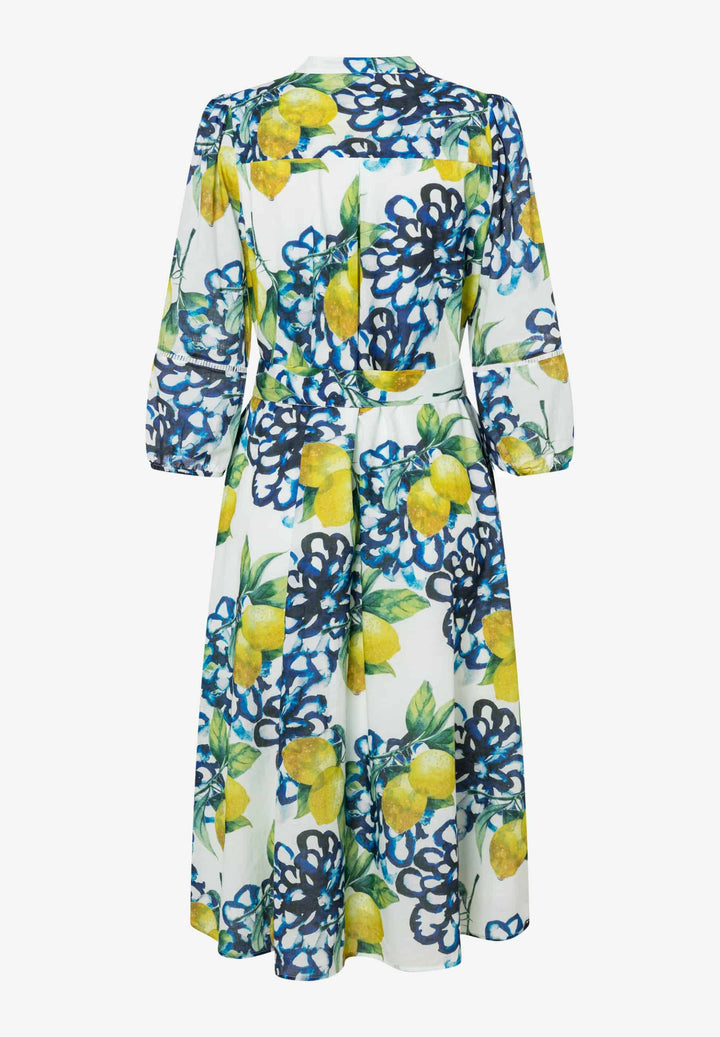 Printed CO-Voile Dress, lemon print 5041 Bild 2