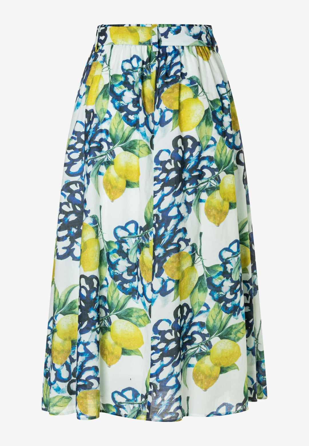 Printed CO-Voile Skirt, lemon print 5041 Bild 2
