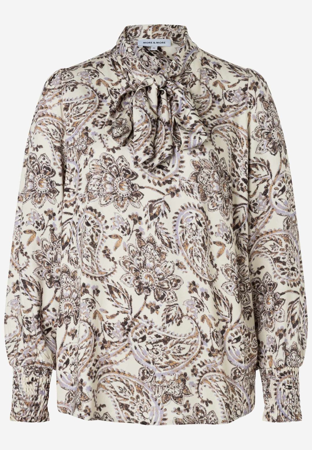 Printed Pussycat Bow Blouse, paisley print 5031 Bild 1