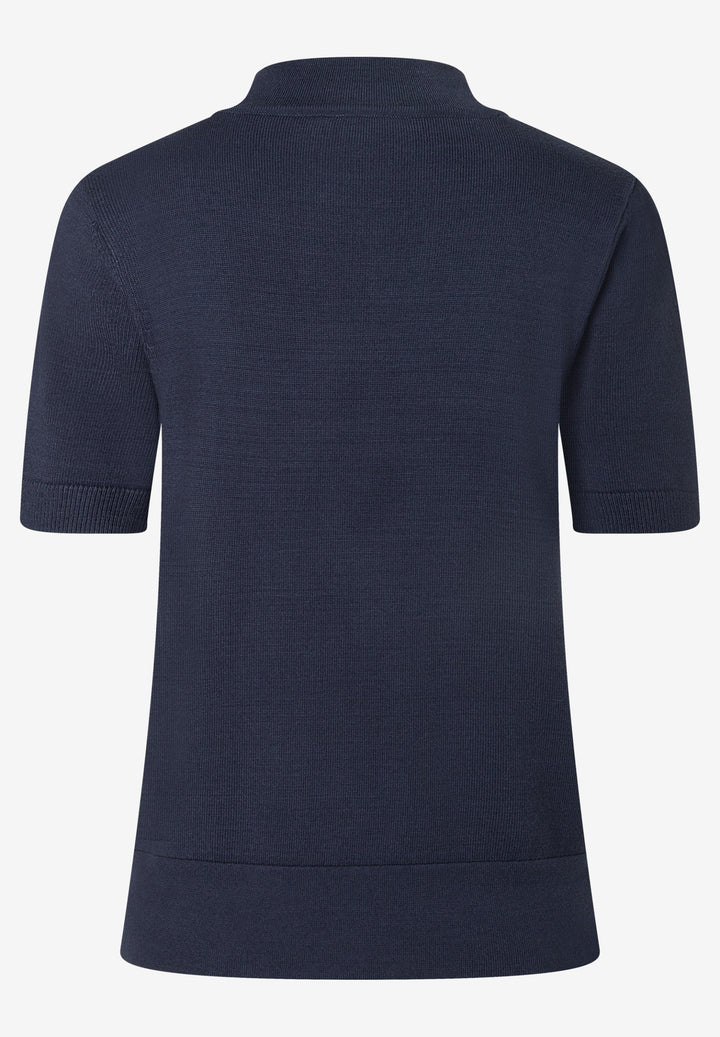 Pullover with Neck-Detail, classic blue 0373 Bild 2