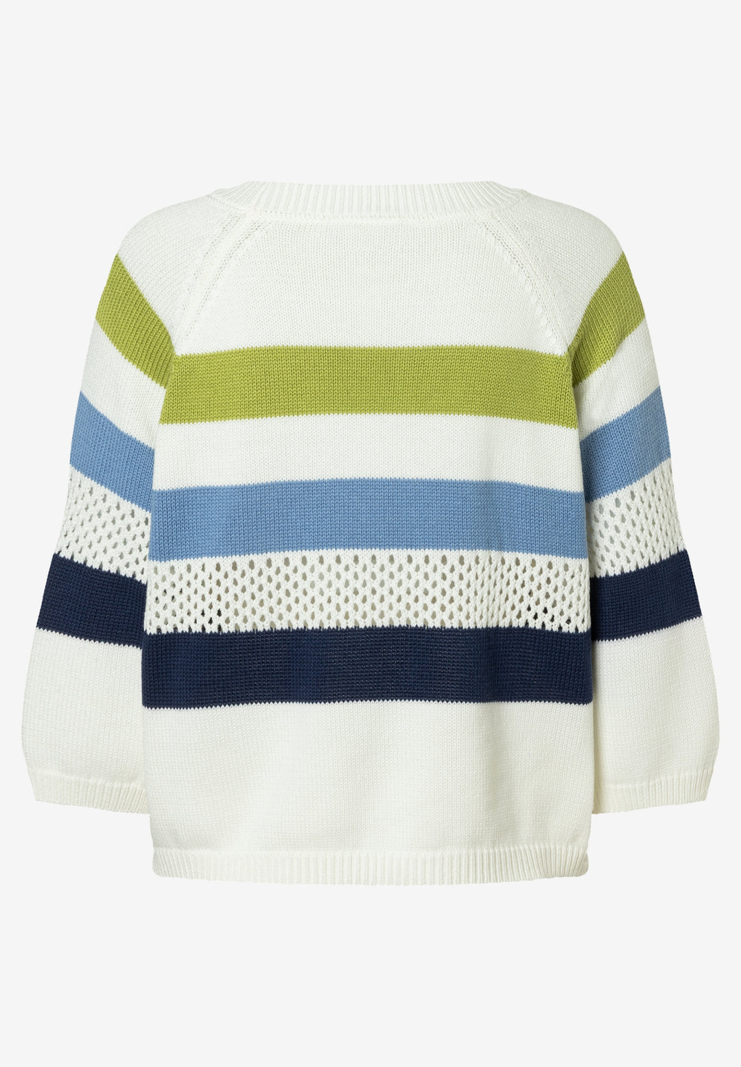 Pullover with Stripes, 3/4 Sleeve, block stripes pullover 4041 Bild 2
