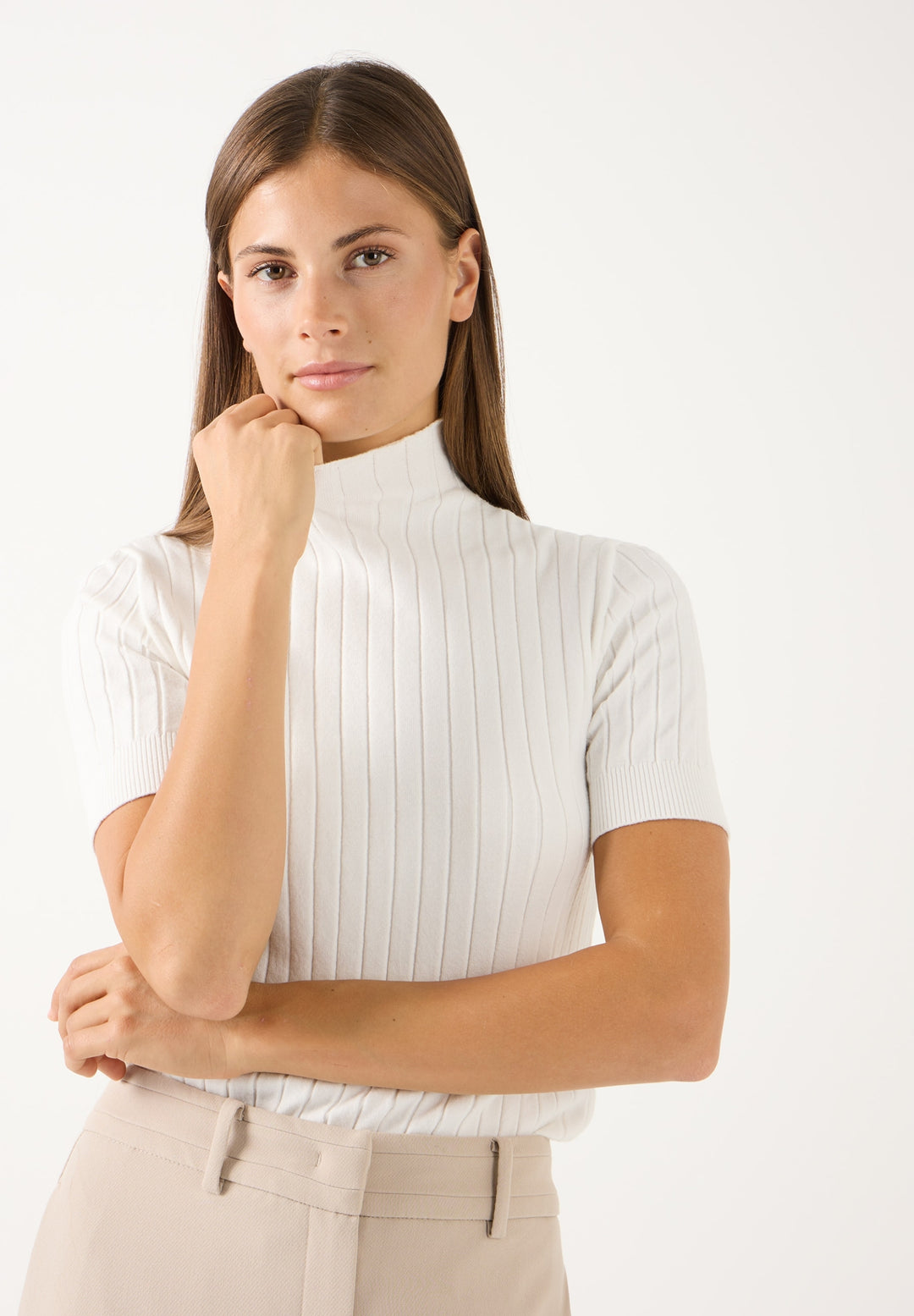 Pullover with Turtleneck, off white 0041 Bild 3